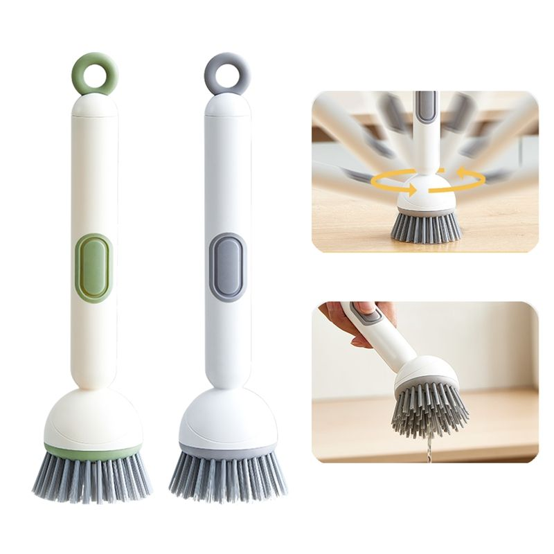 Smart Soap Dispensing Dish Brush 360 Functional
