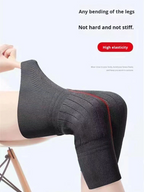 Winter Thermal Knee Warmers Long Leg Sleeves for Pain Relief