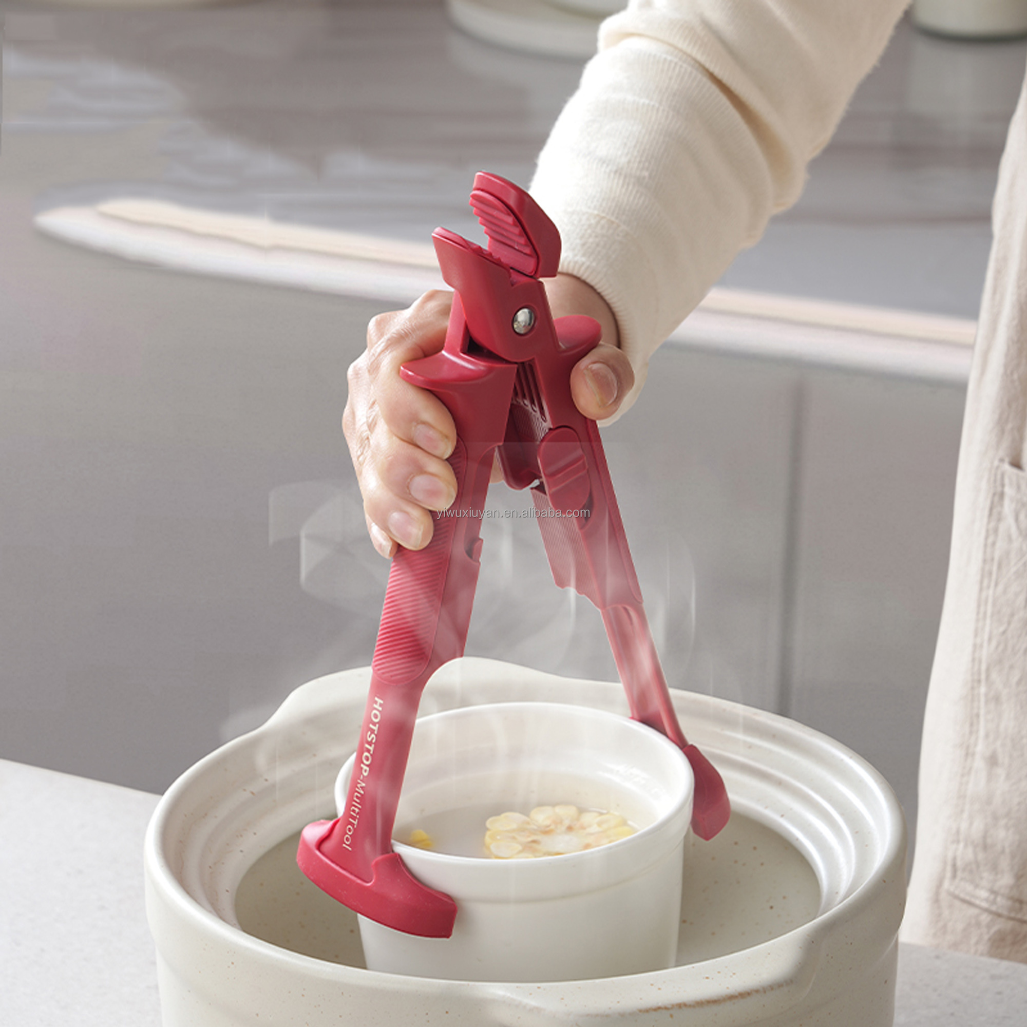 Anti-Scald Hot Bowl & Plate Gripper Kitchen Multi-Tool