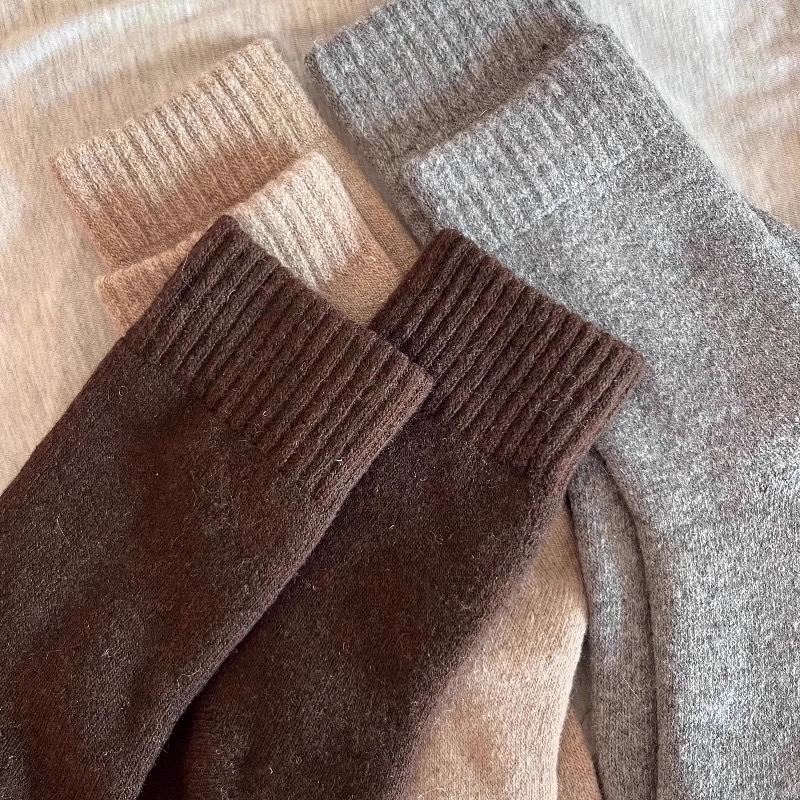 Men's Merino Winter Socks 60% Cotton 40% Wool Socks
