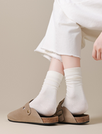 Anti-Odor Antibacterial Combed Cotton Socks for All-Day Comfort