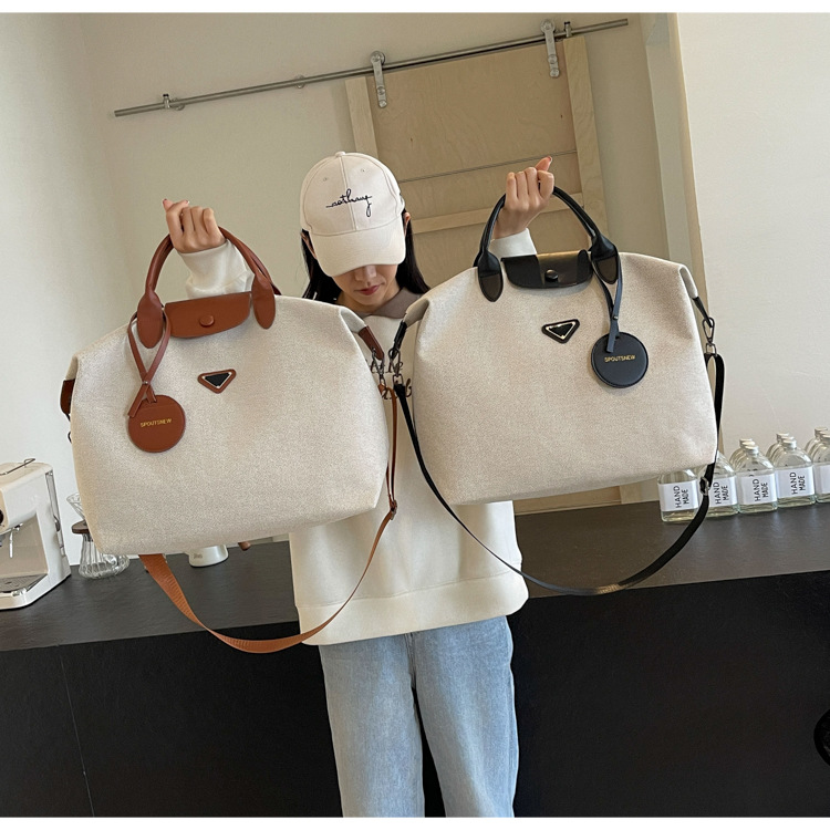 Stylish Large Capacity Canvas Tote Bag - Premium Women's Handbag