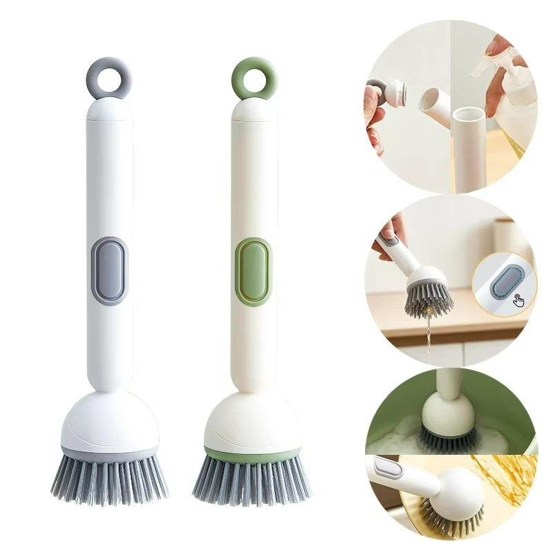 Smart Soap Dispensing Dish Brush 360 Functional
