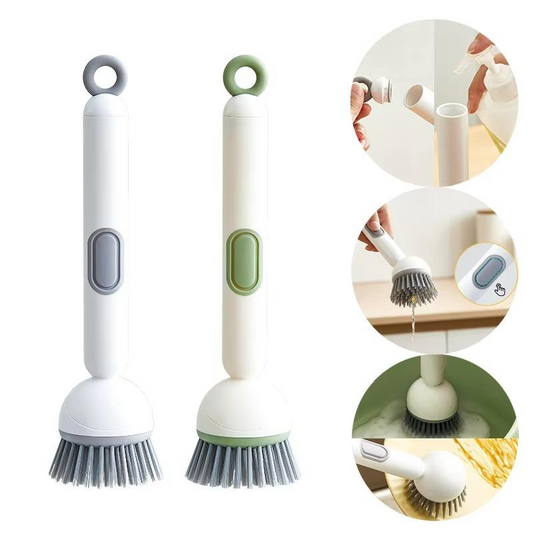 Smart Soap Dispensing Dish Brush 360 Functional