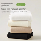Anti-Odor Antibacterial Combed Cotton Socks for All-Day Comfort