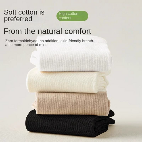 Anti-Odor Antibacterial Combed Cotton Socks for All-Day Comfort
