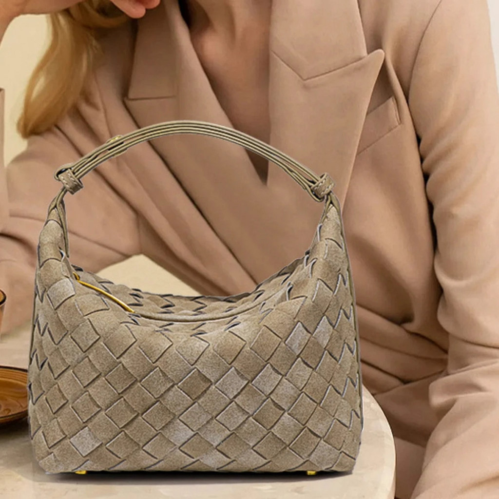 Trendy Woven Underarm Hobo Bag - Premium Braided Handbag for Women