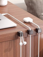 Magnetic Cable Organizer Clips - Tangle-Free Desk Management