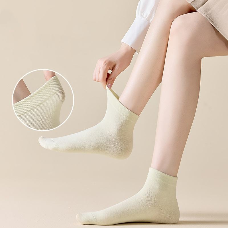 100% Premium Cotton Seamless Combed Cotton Socks