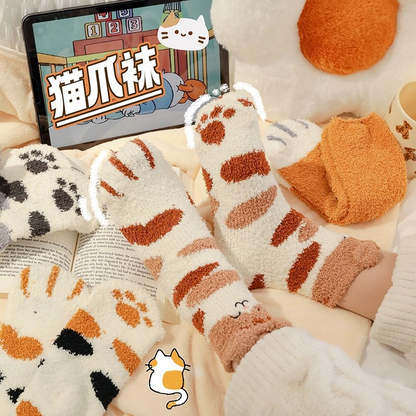 Winter Women's Sock Coral Velvet Extra Thick