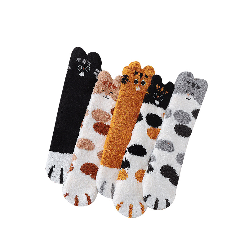 Winter Women's Sock Coral Velvet Extra Thick