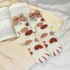 Winter Women's Sock Coral Velvet Extra Thick