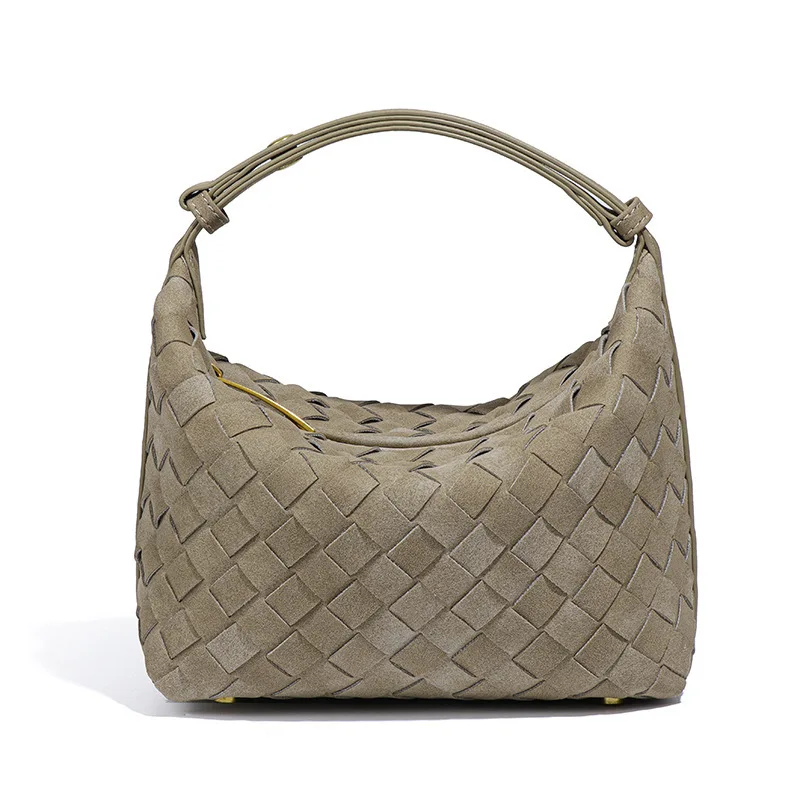 Trendy Woven Underarm Hobo Bag - Premium Braided Handbag for Women