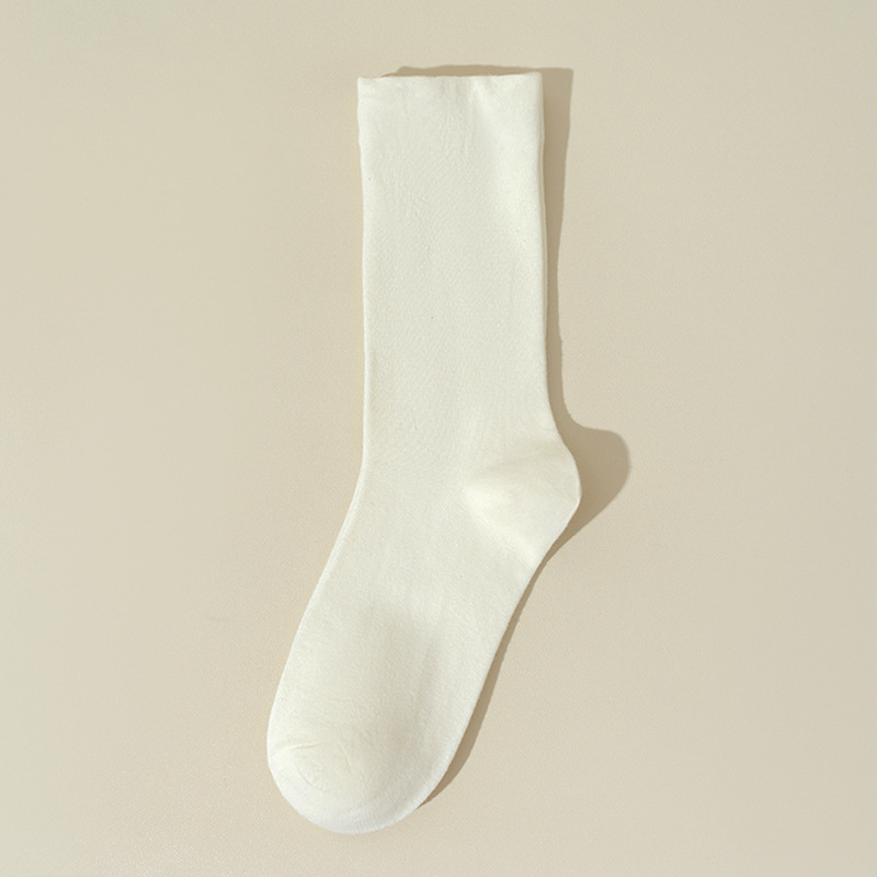 Anti-Odor Antibacterial Combed Cotton Socks for All-Day Comfort