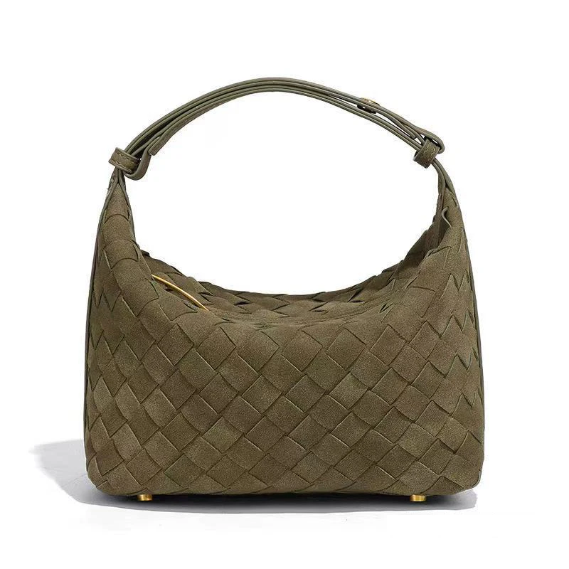 Trendy Woven Underarm Hobo Bag - Premium Braided Handbag for Women