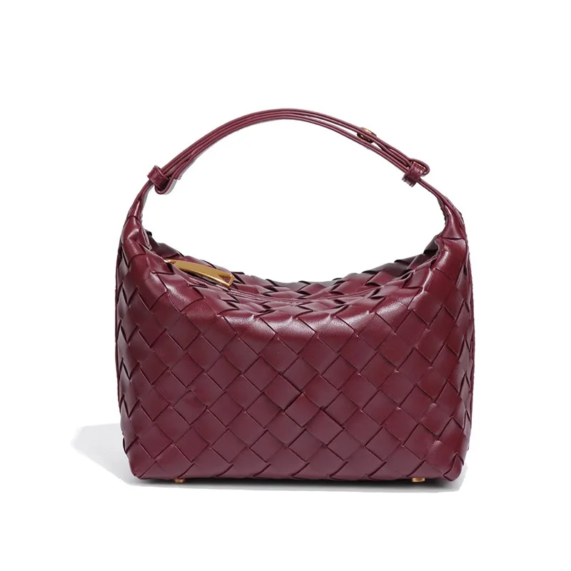 Trendy Woven Underarm Hobo Bag - Premium Braided Handbag for Women
