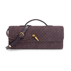 Elegant Woven Crossbody Clutch Bag - Premium Braided Handbag for Women