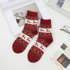 Winter Retro Thick Warm Thermal Business Style Men's Crew Socks – Rabbit Wool Body