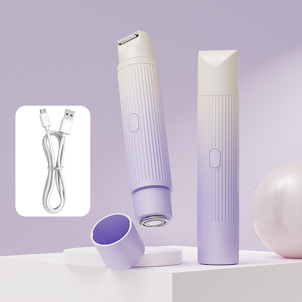 2-in-1 Women’s Private Hair Trimmer – Safe, Gentle Painless