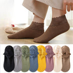 Women’s All Season Socks Non-Slip Lace Ankle Socks – Comfortable, and Stylish
