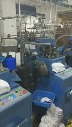 Aesthetic Artistic Patterned Crew Socks - Colorful & Breathable Cotton Blend (2 Pairs)