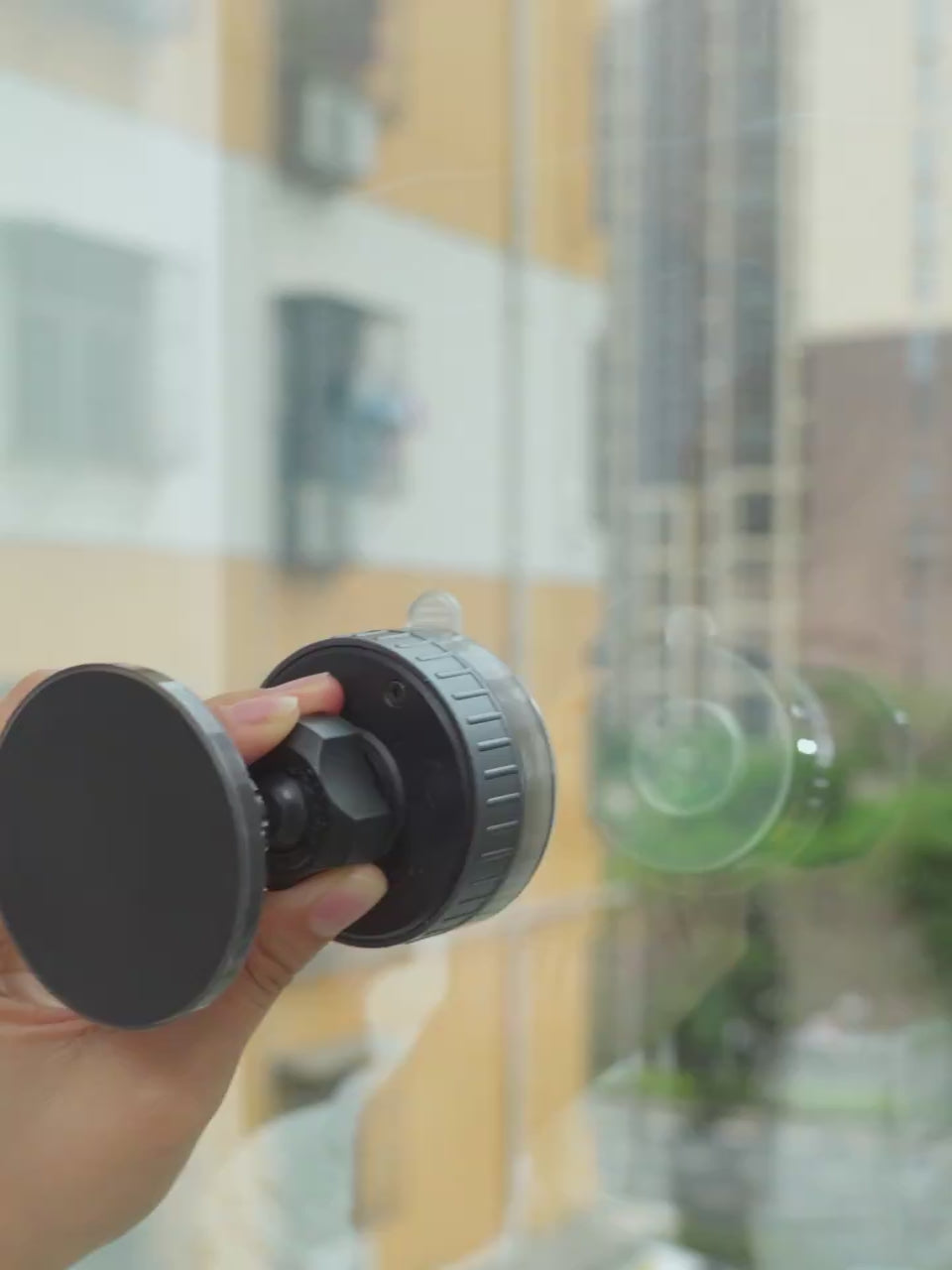 Magnetic Suction Phone Holder - 360° Adjustable Wall Mount